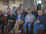 Publiek bij het Damster Proza en Poëziefestival.